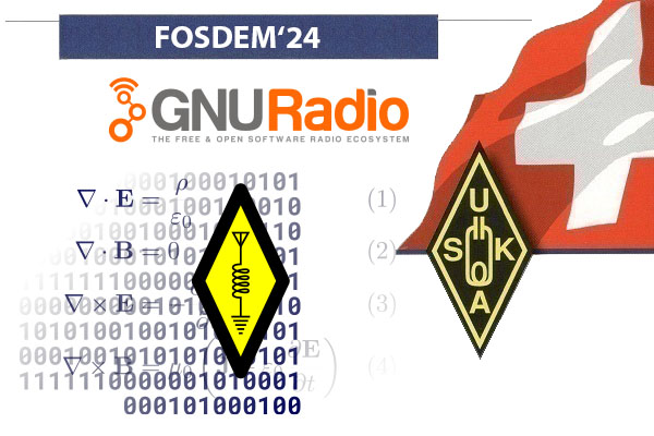 CfP for the Software-Defined Radio and Amateur Radio devroom at FOSDEM’24 (3. & 4. Februar 2024)